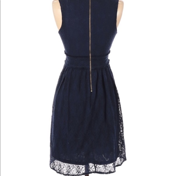 Altr’D State small navy blue cocktail lace dress - Picture 4 of 5